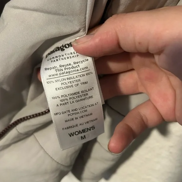 Patagonia Nano-Air Hoodie Jacket Women’s M Gorpcore Hiking Fishing Camping - Picture 8 of 14